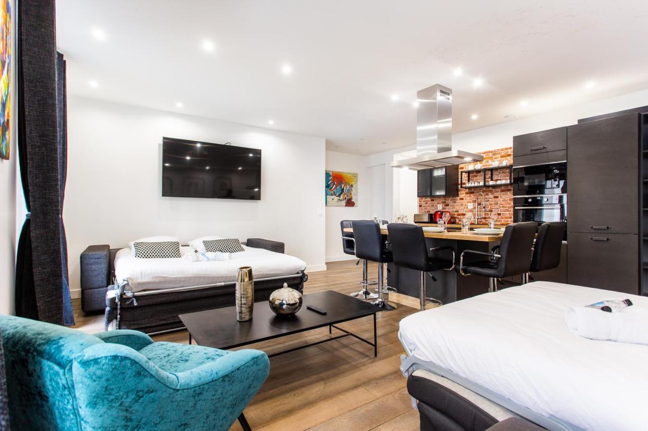 פריז Bastille/Le Marais-Luxurious 3 Rooms Flat מראה חיצוני תמונה